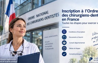 Inscription à l'Ordre des dentistes en France : guide 2026
